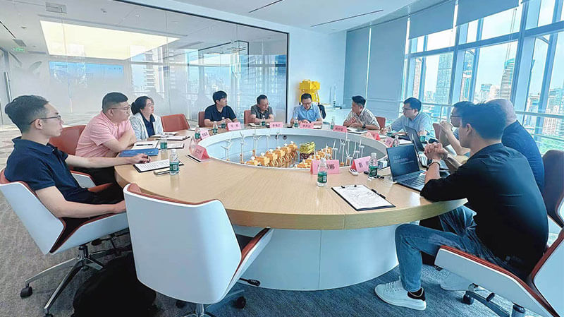 中国船舶工业行业协会到访海兰信调研